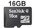 *16GB* SanDisk Original Speicherkarte Micro SDHC 16GB f&Atilde;&frac14;r Samsung Wave S8500 inkl. SD Card Adapter + Minicase