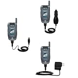 Deluxe Kit for the Motorola Deluxe includes a USB cable with Car and Wall Charger - Gomadic Brand w/ TipExchange Technology