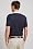 Silver Collection Short Sleeve Pique Polo with Contrast Woven Collar