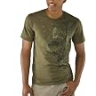 Stranded Buddha Screen Tee - Green Olive