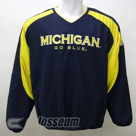 Buy Men`s Michigan Wolverines Signature Pullover Jacket
