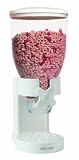 Zevro Single Dry Food Dispenser, White