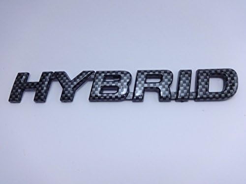 Kevlar Hybrid Emblem Car Accessories 3M Adhesive Foreign Automotive Vehicle Symbol