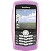Rubber Skin Case for BlackBerry 8120 - Pink