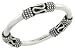 Sterling Silver 1/8" (4 mm) Tubular band size 9.5
