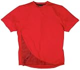 Reebok Mens Tech Graphic T-Shirt Red/Track Silver