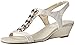 AK Anne Klein Women's Damek Synthetic Wedge Sandal