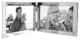 Essential Metal Double Picture Frame 4x6