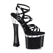 TOWER-861 7 1/2 Inch Womens Sexy Shoes High Platform Shoes Evening Shoes Dancer Shoes Chunky Heel Strappy Ankle Strap Platform Shoe