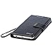 Galaxy S6 Case,by Ailun,Premium PU Leather& PC Back,Impact Resistant&Scratch-proof Wallet,Self-Stand for Video Watching,Card Holder,Magnetic Flip Cover[Black]