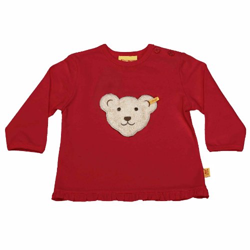 Steiff Unisex - Baby Hemd Sweatshirt 0006958, Gr. 116, Rot (jester red 2120) Preisvergleich