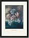 Black Framed/Matted Print 17x23, A Group of Carnations