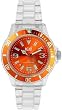 Ice-Watch - Classic Collection - Transparent Orange - Medium ( 43 mm )