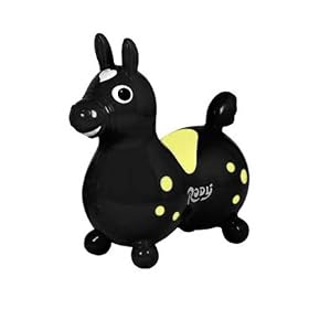 RODY JUMPING HORSE COLOR IS BLACK