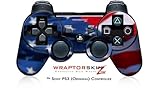 Sony PS3 Controller Skin Ole Glory Bald Eagle
