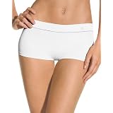 Barely There Breathe Boyshorts, 7, White
