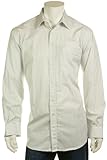 IMAGE OF Hickey Freeman Men's Purple Pinstripe Dress Shirt, 16 - L