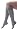 STEVE MADDEN Slouch Cuff Knee High Cotton Womens Socks Gray