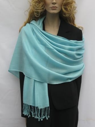 Scarves- Pashmina Stole From Cashmere Pashmina Group In Many Vibrant Colors