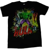 : MARVEL COMICS THE INCREDIBLE HULK "BULKY HULK" Soft Woven Cotton Tee