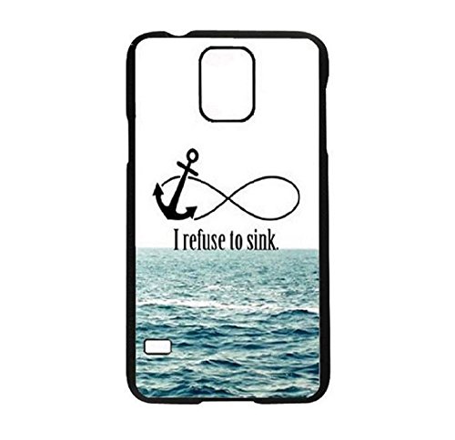 EVERMARKET(TM) Style A Infinity Anchor and waves Hard Case Cover for Samsung Galaxy Note 4