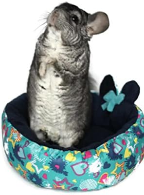 Chinchilla Guinea Pig Rat Hedgehog Soft Fleece Sleeping Bed House Cozy Nest Mat