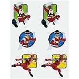 Power Rangers Jungle Fury Party Temporary Tattoos