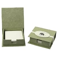 Elephant Poo Poo Paper Notebox - Grass