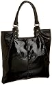 Melie Bianco Corner Cut Python Tote
