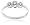 10k White Gold 3-Stone Diamond Ring (.05 cttw, I-J Color, I2-I3 Clarity), Size 7
