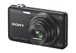 Sony DSCWX60 Digital Compact Camera - Black (16MP, 8x Zoom)