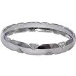 Womens Costume Jewelry Rodium Plated Bangle Bracelets in Indian-Style 2.6 inches