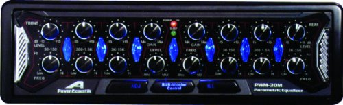 Power Acoustik PWM-30 6-Band In-Dash Parametric Equalizer