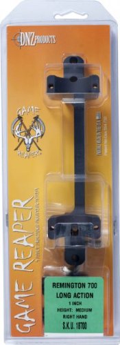 Game Reaper Remington 700-Long Action-Medium Mount (Black)