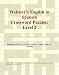 Book Webster's English to Spanish Crossword Puzzles: Level 2