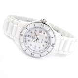 Oniss Unisex C Swiss Collection White Ceramic Watch Model ON608-L