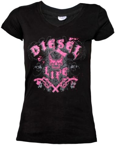 Diesel Life Womens Distressed Splatter T-Shirt