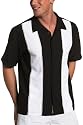 Cubavera Men's Short Sleeve Panel Shirt
