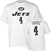 Brett Favre New York Jets White Name & Number T-Shirt