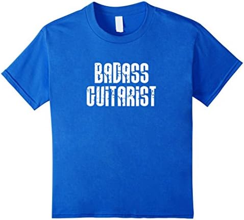 Kids Funny Badass Guitarist T-shirt Guitar Band Member Gift Idea 10 Royal Blue