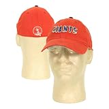 New York Giants Worn Patch Logo Slouch Style Adjustable Hat -Red