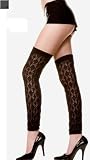Diamond Lace Knit Leg Warmer