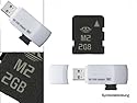 Sony Ericsson W580i Memory Stick Micro (M2) 2GB Speicherkarte 
+USB-Adapter-Garantie 3 JAHRE