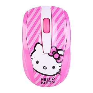 Amazon.com: Hello Kitty Wireless Mouse - Pink (81509A-PNK): Computers ...