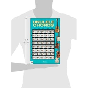 Ukulele Chords: 22 inch. x 34 inch. Poster