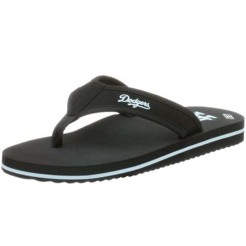 Reebok Women's MLB Summer Time Flip Dodgers,Black/Frost Blue,5 M