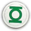 Official 3D GREEN LANTERN Belt Buckle cut out Logo