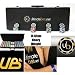 poker Chip set TEXAS Hold'em Professional 14g 500 poker Chips w/BLACK METALIC Case, Cards, Dealer Buttons (for poker table 10-1090-500SQL- by ultimate bet)