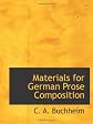 Materials for German Prose Composition