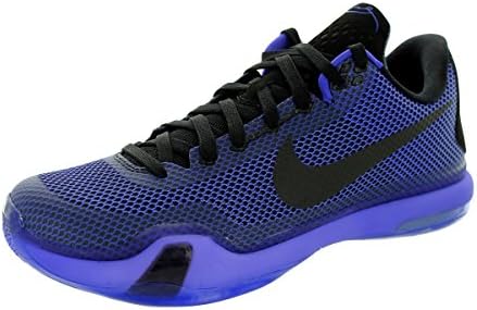 Nike Men's Kobe X Black/Black/Persian Violet/Vlt Basketball Shoe 12 Men US